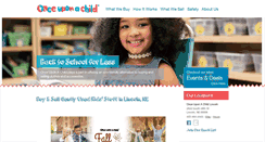 Desktop Screenshot of onceuponachildlincoln.com